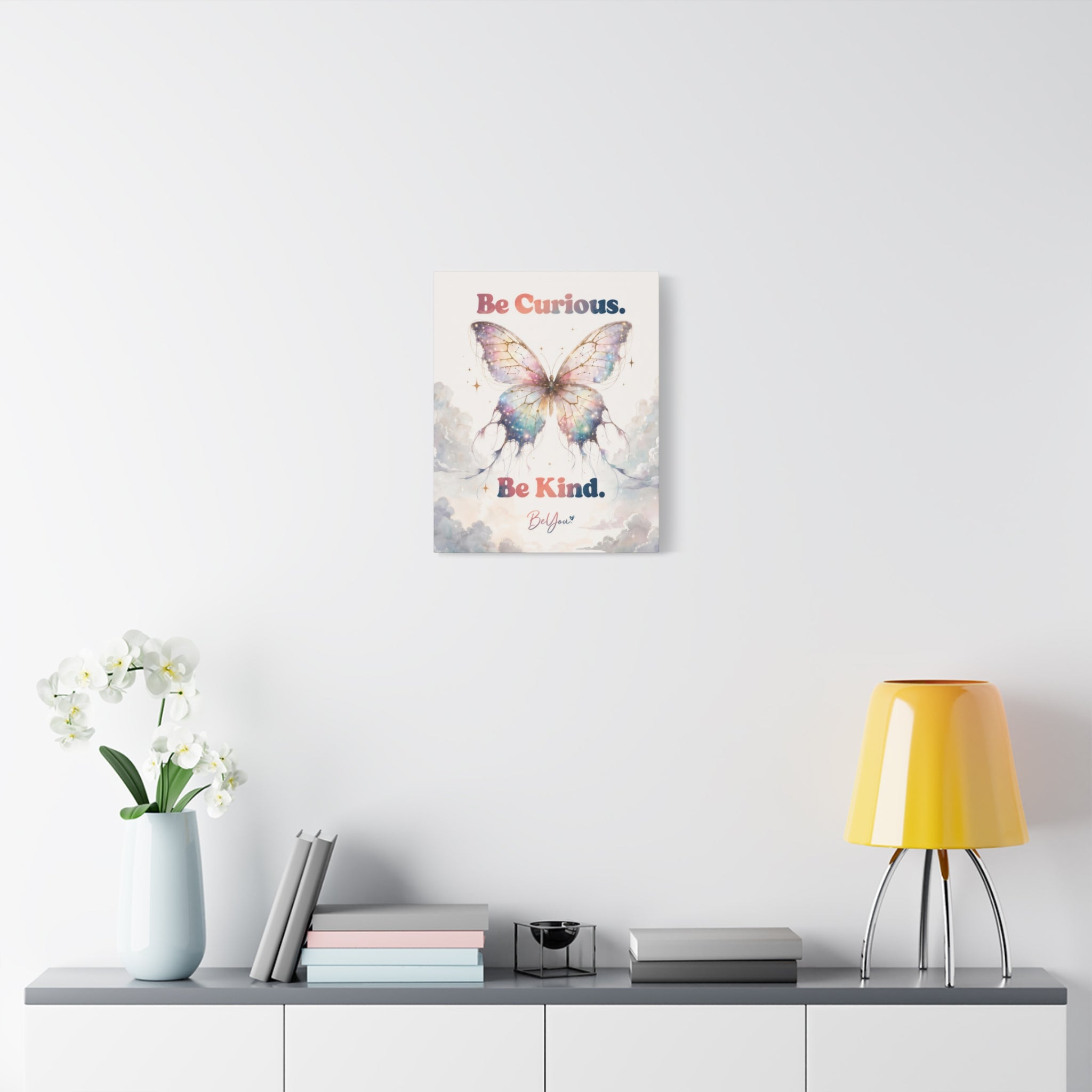 Be Curious Be Kind Be You Inspirational Wall Art Print
