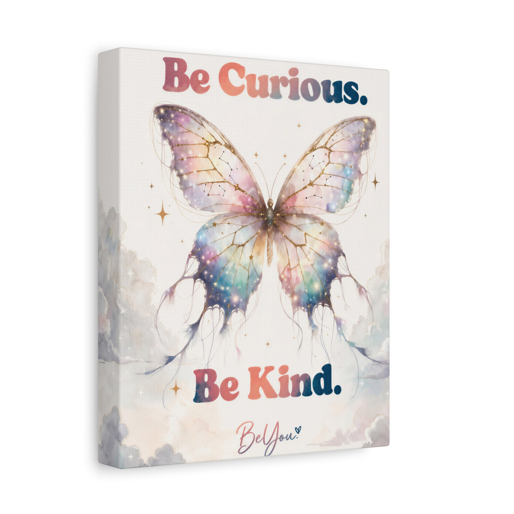 Be Curious Be Kind Be You Inspirational Wall Art Print
