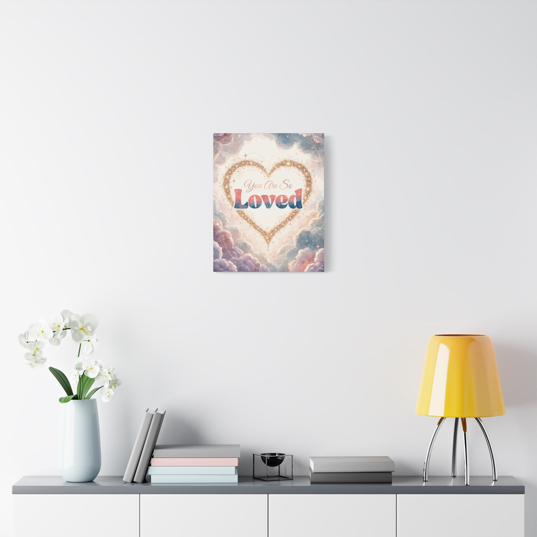You Are So Loved Inspirational Wall Art Print